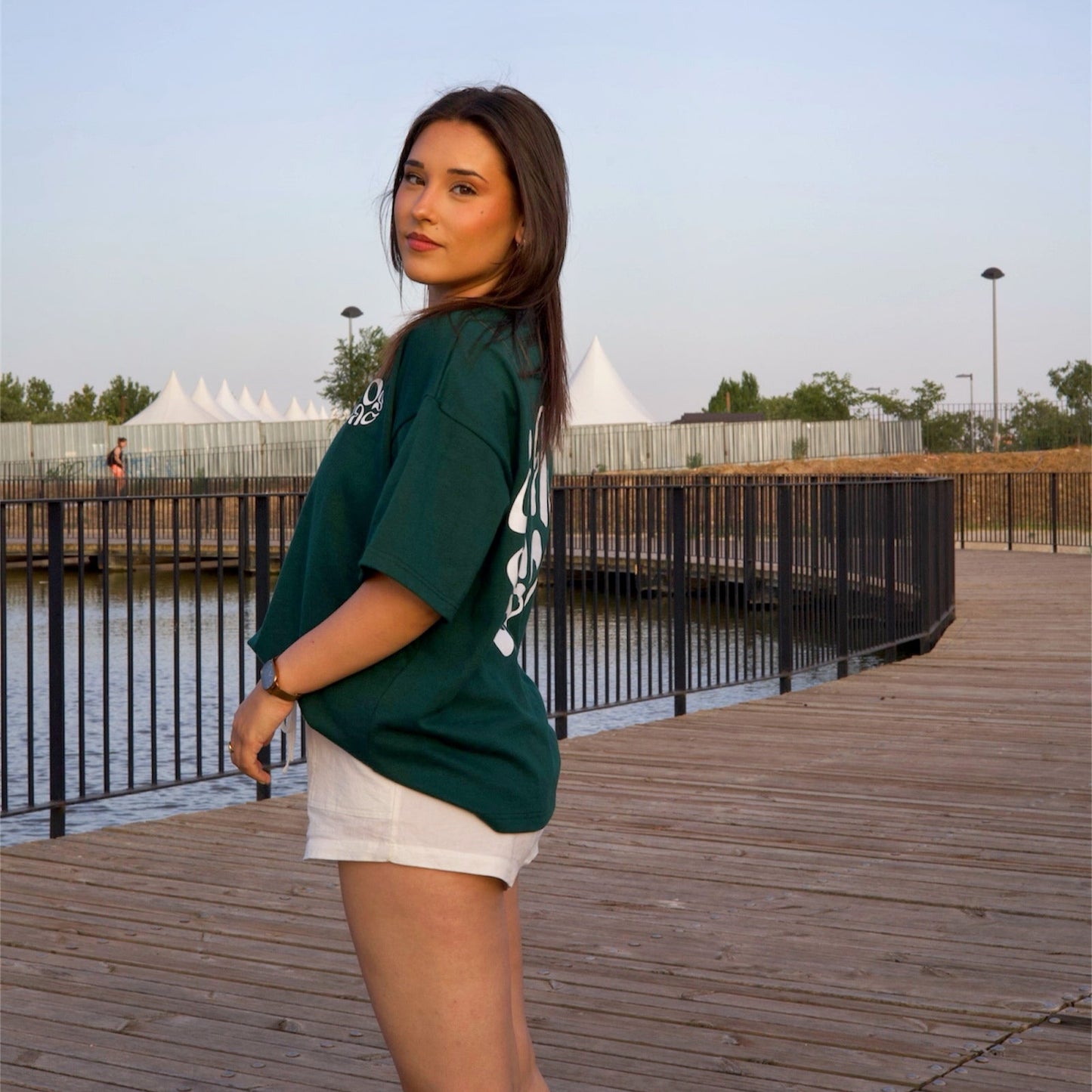 Forest Green Distortion Tee