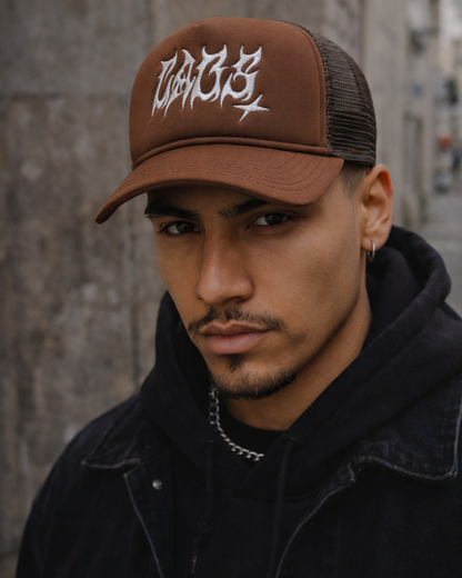 GORRA TRUCKER MARRÓN
