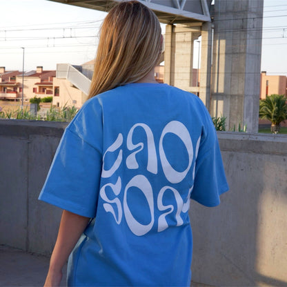 Sky Blue Distortion Tee
