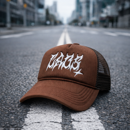 GORRA TRUCKER MARRÓN